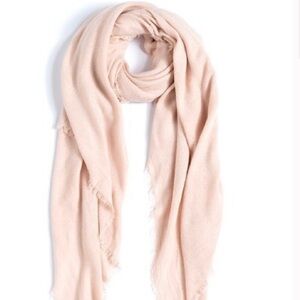 Shiraleah Chicago Tate Blanket Scarf in Blush